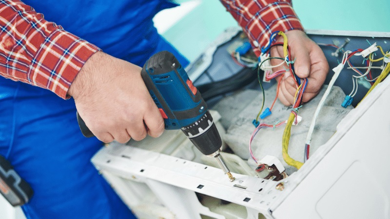 Beylikdüzü Viessmann Viessmann çamaşır makinesi kart tamiri – Su almama arızası orijinal parça ile giderildi. - Teknik servis örneği